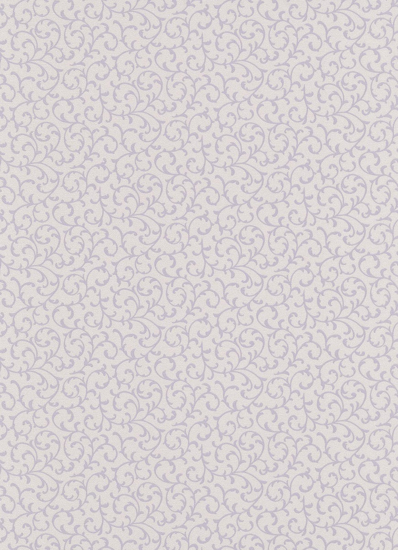 Tapetes ar smalko ornamentu maigi violetā krāsā, 2160735 Erismann
