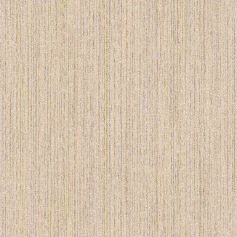 Wallpaper with textile design and line effect in beige, 1366144 AS Creation