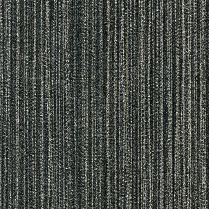 Tapetes ar tekstildizainu un līnijveida efektu melnā krāsā, 388191 AS Creation