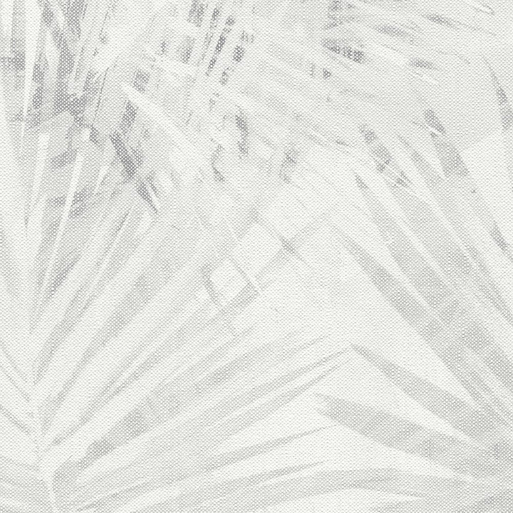 Tapetes ar palmu lapām pelēkā krāsā AS Creation 363851 AS Creation