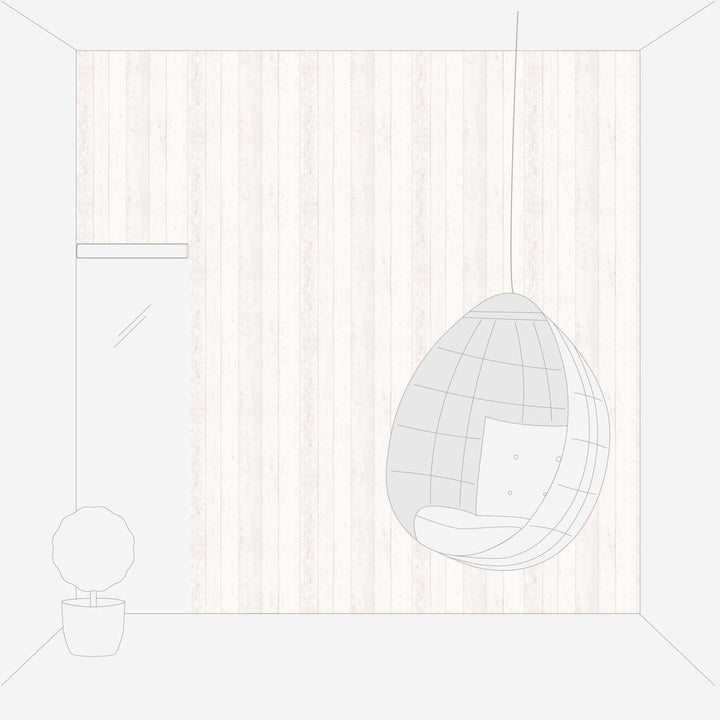 Tapetes ar koka imitāciju AS Creation 8550-46 baltā krāsā AS Creation