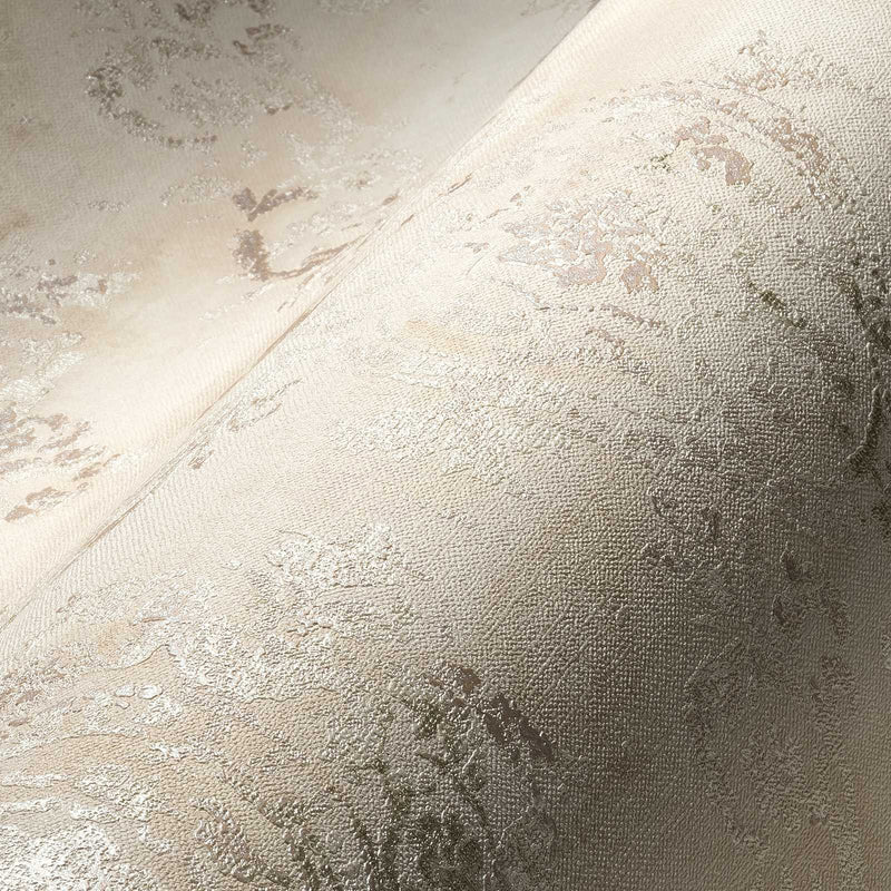 Tapetes baroka stilā ar vintāžas ornamentu bēšā krāsā, 1363777 AS Creation
