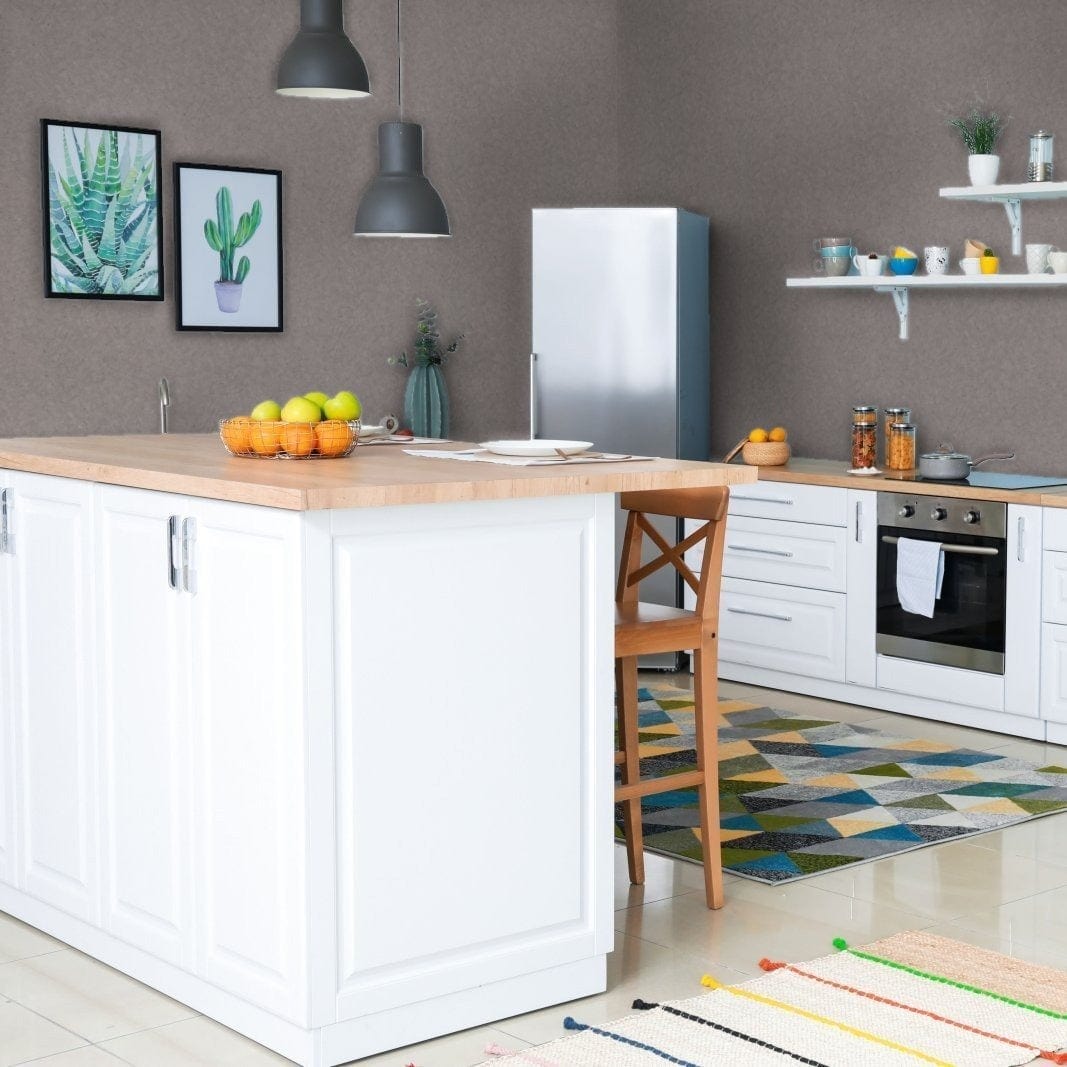 Tapetes ar betona imitāciju, tumši pelēkas AS Creation 378657 AS Creation