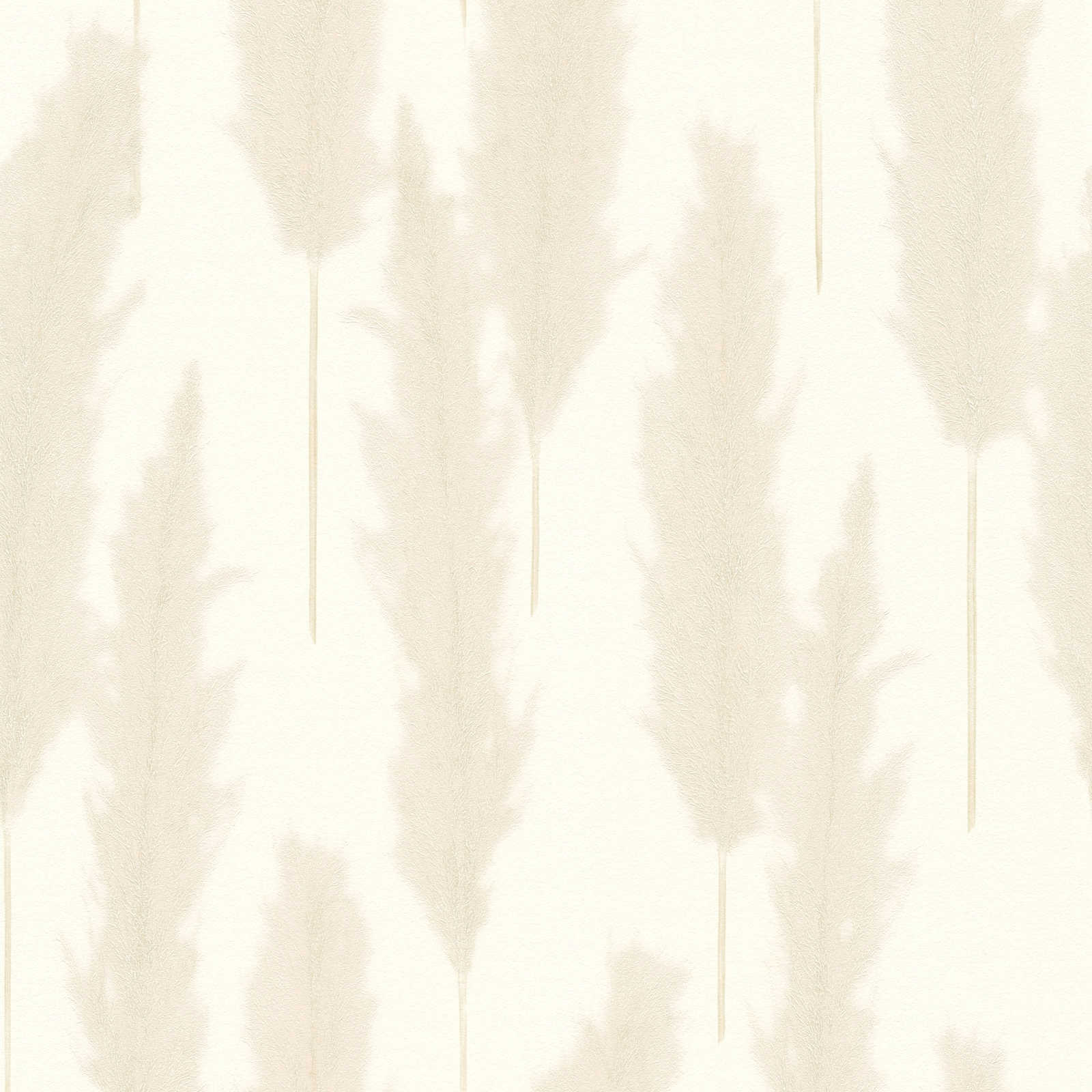 Tapetes Pampa zāles raksts, krēmkrāsā, 386312 AS Creation