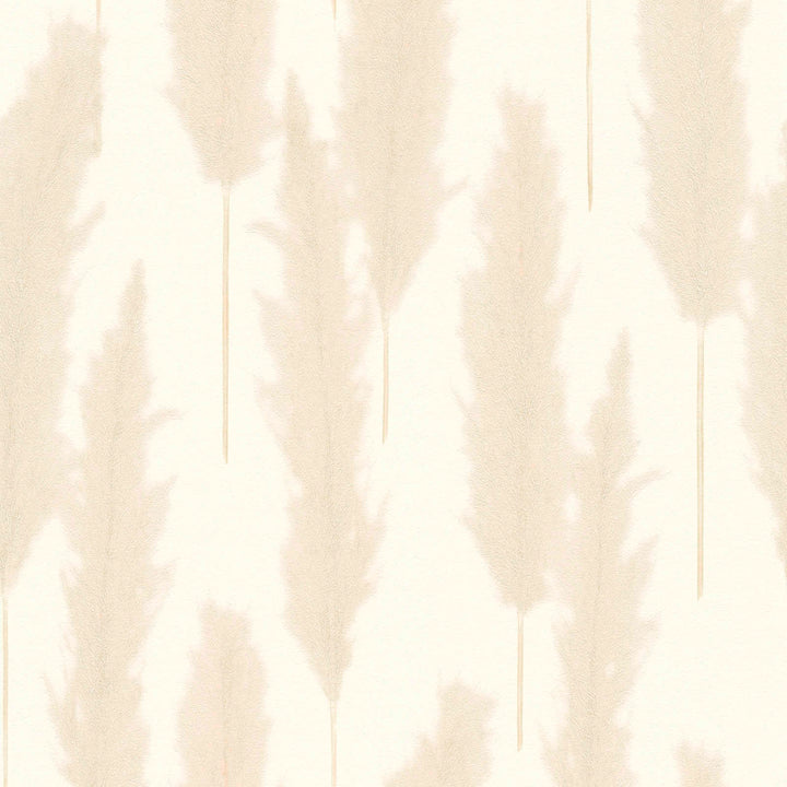 Tapetes Pampa zāles raksts, krēmkrāsā, 386312 AS Creation