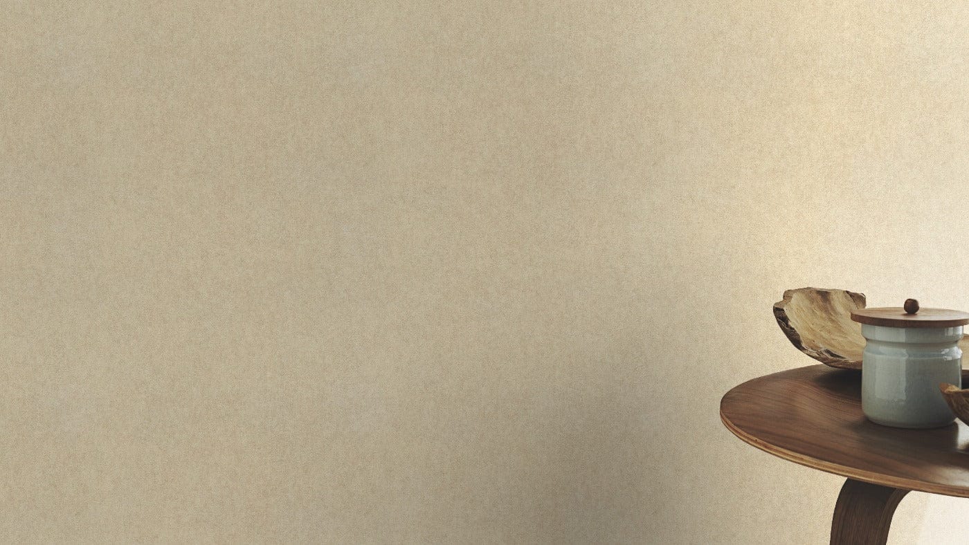 Tapetes RASCH ar dekoratīvu apmetumu krēmkrāsā, 617344 RASCH