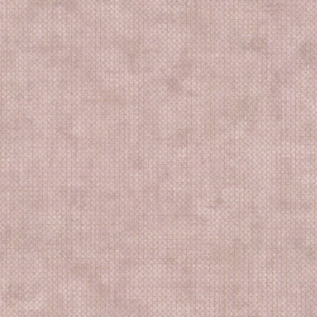Tapetes rozā krāsā ar zelta līnijas rakstu, 388263 AS Creation
