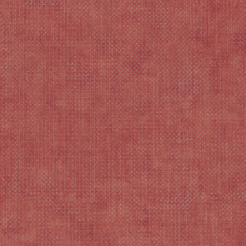 Wallpaper red with silver line pattern, 1366254 AS Creation