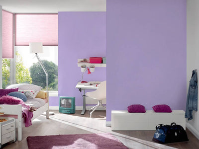 Vienspalviai vaikų kambario tapetai vaikams, violetinės spalvos 1354315 Be PVC
