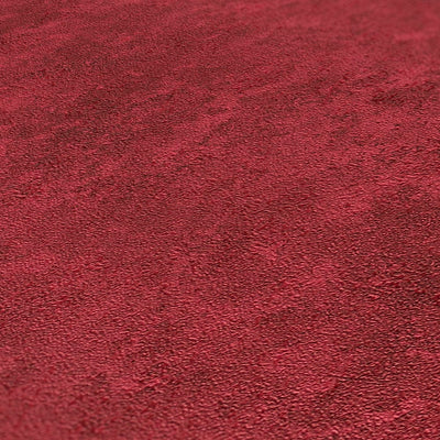 Vienkrāsainas tapetes ar dabisku faktūru, sarkanā krāsā 1333626